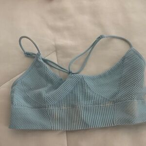 Free People Intimately Sleek Ribbed Longline Bra